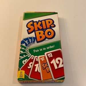 Mattel Skip-Bo Card Game NIB Unopened